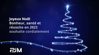 Souhaits de Noël 2022 de PJM [upl. by Wildermuth]