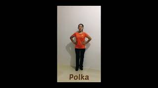 Basic Folk Dance Steps  Polka [upl. by Bloxberg]