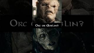 Orcs vs Goblins  Whats the Difference lordoftherings lotrlore thehobbit lotr tolkien [upl. by Lramaj690]