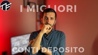 I MIGLIORI CONTI DEPOSITO rendimenti ai massimi storici [upl. by Sinnelg]