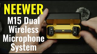 NEEWER Wireless Microphone Kit KM15 [upl. by Ahsinod]