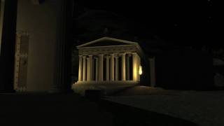 Samothrace Reconstruction Hall of Choral Dancers to Hieron Night [upl. by Bonnie]