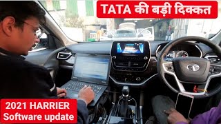 TATA HARRIER 2021 Software Update  TATA Cars Infotainment Problem solved  Harrier Bluetooth Issue [upl. by Rolyat]