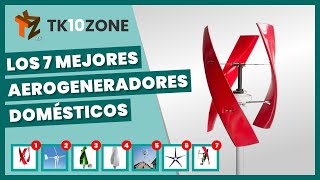 Los 7 mejores aerogeneradores domésticos [upl. by Tallia]