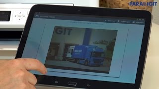 Draadloos printen met uw Android tablet  Paradigit [upl. by Shandra]