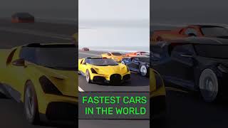 Fastest Cars in the World 2024 Animation I Devel Sixteen vs Bugatti Bolide vs Koenigsegg Jesko [upl. by Nolram]