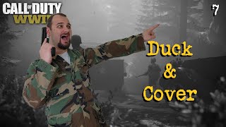 Duck amp Cover  Call of Duty WWII Part 7 [upl. by Keelin455]