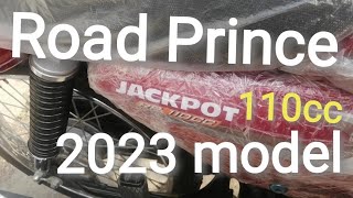 Road Prince 110cc  2023 Model  Red Colour  ✅Latest Update ✅  MK information  Karachi [upl. by Noreg]