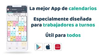 SHIFTER CALENDAR APP  La mejor aplicación de calendarios y planificación de horarios 📅 [upl. by Nnyleitak]