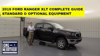 2019 FORD RANGER XLT COMPLETE GUIDE STANDARD AND OPTIONAL EQUIPMENT [upl. by Torosian751]