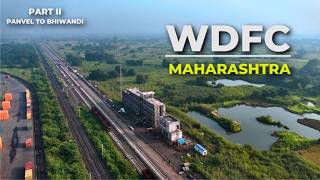 Western Dedicated Freight Corridor Maharashtra Update  Panvel Bhiwandi  Part2 [upl. by Hermann]