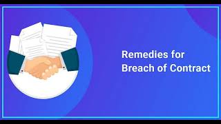 9 What are the Remedies for Breach of Contract by Prof Jatinder Khatri [upl. by Aiseneg520]