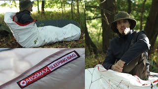 Tyvek Bivy bag a Aegismax AIR peří  z AliExpressu [upl. by Andie]