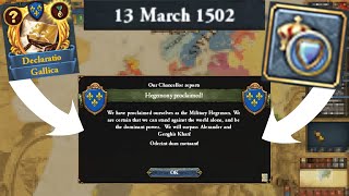 The Client State Madness  Military Hegemon in 1502 eu4 [upl. by Monagan851]