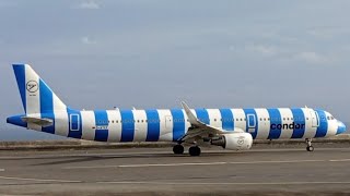 Beautiful LineUp Airbus A321 quotBlue Stripedquot ✈️ [upl. by Studner]