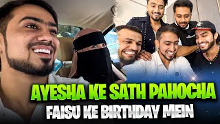 Ayesha Ke Sath Pahocha Faisu Ke Birthday Mein 🎂🤩  Adnaan 07 [upl. by Ahseya]