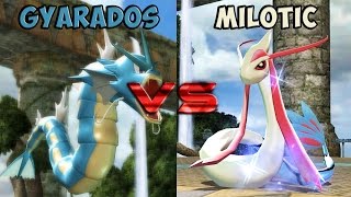 Pokemon battle revolution  Gyarados vs Milotic [upl. by Winifred]