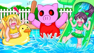 ESCAPE The Waterpark In Roblox Piggy [upl. by Fermin]