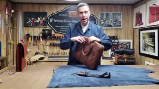 Coach Metropolitan Slim Briefcase Review by Master Leather Craftsman Joseph Marcellino [upl. by Ieppet]