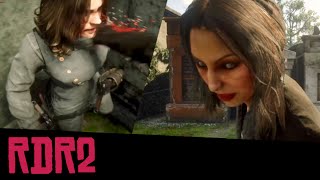 RDR2 Saint Denis Cemetery Brawl  PVP Gameplay  Fist Fight Combat Catfight beatdown [upl. by Ynamrej]