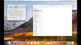 MacOS file explorer or file manager  Finder [upl. by Nhar]