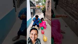 balloon ballooon ballon funny comedydiwali poppingballon balloonpoppingchallenge balloonpop [upl. by Aicats297]