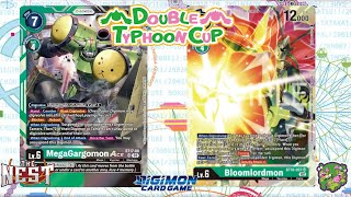 DIGIMON TCG Double Typhoon Cup match 🇲🇽 MegaGargomon Green vs Bloomlordmon Green  THE NEST [upl. by Lubbock]