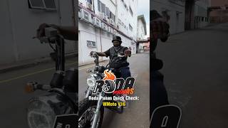 RODA PANAS QUICK CHECK  WMOTO V16 [upl. by Ecilegna]