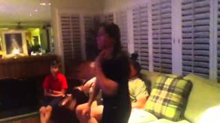 Crazy reaction American Idol 2012 results [upl. by Nnayllas]