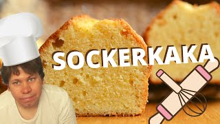 Recept Sockerkaka [upl. by Elleinnod416]