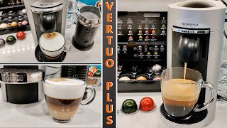 Nespresso VertuoPlus Deluxe amp Aeroccino 3 Milk Frother  Full Review and Demo [upl. by Hsoj]