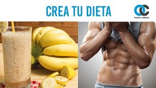 Cómo crear tu dieta incluye plantilla [upl. by Francois]