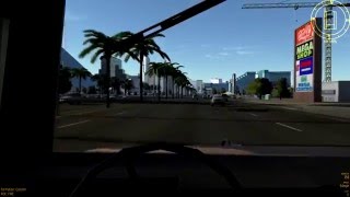 DCS World 20  Las Vegas  Humvee Down The Strip [upl. by Nagirrek755]