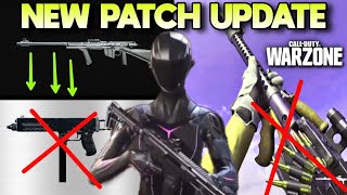 HUGE COD WARZONE UPDATE Patch NOTES NZ41 Nerf UGM 8 NERF  more META CHANGES Warzone Update [upl. by Gorlin]