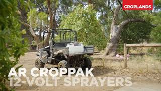 Croplands AR CropPak 12Volt Sprayers  30 60 and 100 litre tanks [upl. by Aimej]