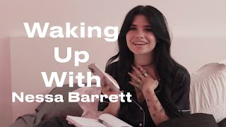 Nessa Barrett On Making Her First Album amp Loving Lana Del Rey  2022 VMAs [upl. by Dorr108]