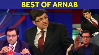 TOP 6 Arnab Goswami Debates  Arnab SCREAM SHOUTS THRASHES Panelists [upl. by Droc]