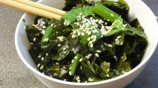 Wakame Seaweed Salad Recipe  Video 6 out of 31 [upl. by Nepsa692]