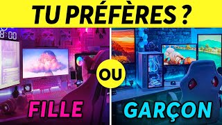 Tu préfères Filles VS Garçons 👦👧 [upl. by Shurwood]