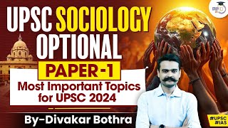 UPSC Mains Sociology Optional Top Predicted Topics for Paper 1  StudyIQ IAS [upl. by Tricia634]