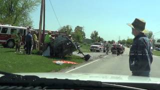 VEHICLE ACCIDENT WITH EXTRICATION PART 1 4302013 [upl. by Inglis]