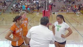 High School Volleyball Long Beach Poly vs St Joseph [upl. by Newsom779]