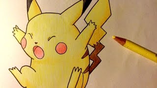 ASMR  Coloring  Pikachu [upl. by Sanjay]