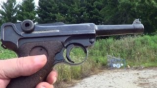 Luger 765 Parabellum SemiAuto Pistol [upl. by Soble]