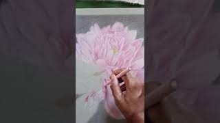 peony flower 💐 drawing [upl. by Natividad300]