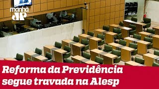 Reforma da previdência travada na Justiça pode barrar recesso na Alesp [upl. by Ardnajela]