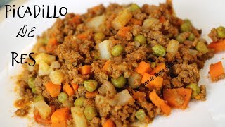 PICADILLO DE RESCARNE MOLIDACOMO HACERMEJORADA [upl. by Oironoh]