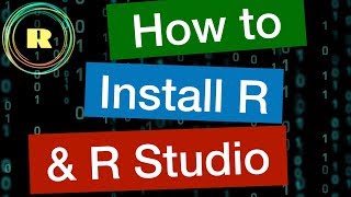 How to install R and install R Studio How to use R studio  R programming for beginners [upl. by Ferna854]