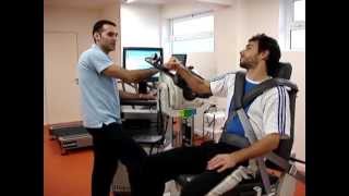 Shoulder isokinetic training [upl. by Erodoeht]