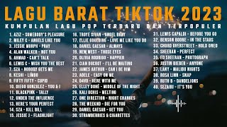 40 TOP LAGU BARAT TIKTOK VIRAL 2023  LAGU BARAT 2023 TERPOPULER [upl. by Animsaj]